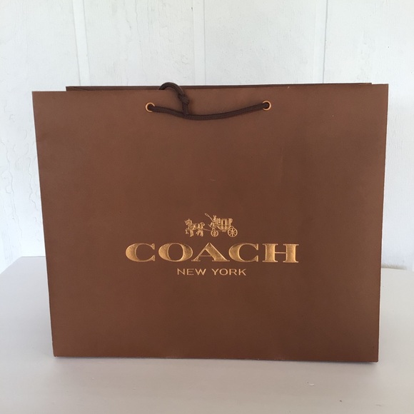 Coach Handbags - COACH NEW YORK LARGE SHOPPING BAG TOTE